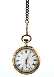 Old pocket clock