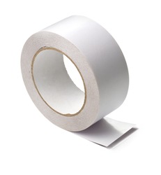 a roll of white adhesive tape