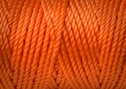 Close view of an industrial rope.