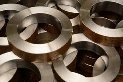 Cylindrical metal steel profiles