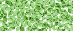 Leaves seamless nature green tileable background
