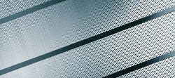 Perforated metal sheet background Perforated metal sheet background