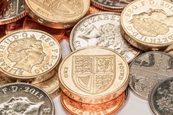 Pile of British Coins