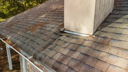 Roof and shingles damaged from water leak