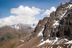 Ile Alatau Kazakhstan Mountains landmarks