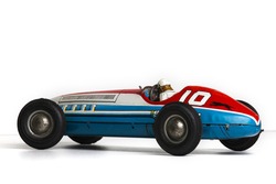 old retro sports race car