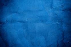 blue wall background with vignette