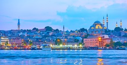 Old town of Istanbul, Turkey                      