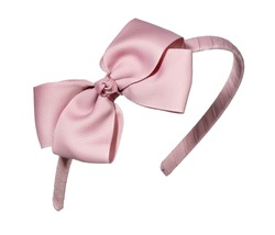 girls hair band in pink