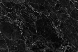 Black marble natural pattern for background, abstract  black and white 
