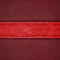stitched red leather background