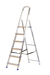 Ladder isolated on white