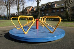 Roundabout in Play Park