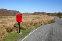 Remote Postbox, Lewis, Outer Hebrides