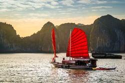 The wonderful Ha Long Bay, Unesco world heritage in Vietnam