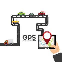 gps navigation design, vector illustration eps10 graphic 