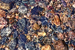 texture transparent clear waters of the sea lake