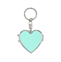 key chain heart  isolated on a white background