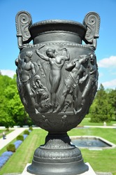 ancient vase at a palace