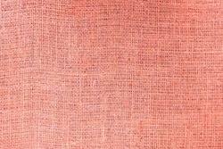 Red burlap with beautiful canvas texture of red fabric in retro style with beautiful red fabric canvas texture as vintage burlap background with burlap texture and beautiful burlap color