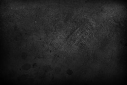 Closeup of dark grunge textured background
