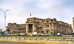 Palace of Justice, the Supreme Court of Peru in Lima