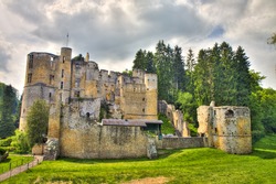 Beaufort castle ruins, Luxembourg