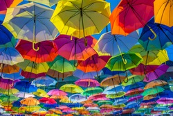 umbrella street decoration