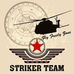 Vector Helicopter / Flying Academy Emblems