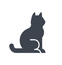 Vector cat icon