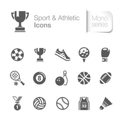 Sport & athletic related icons.