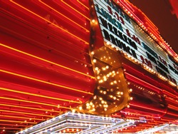 Flashing Neon Signs of Casino