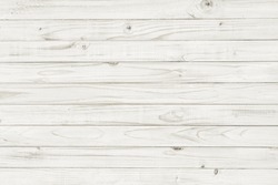 Vintage white wooden table background top view