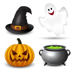 Halloween icons-set 