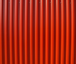 industrial style Detail of corrugated steel useful as a background