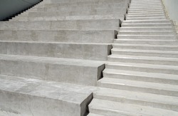 Concrete stairs, stairs, steps.

