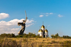 Motherland calls monument in Volgograd