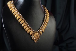 Indian Traditional Gold wedding Necklace