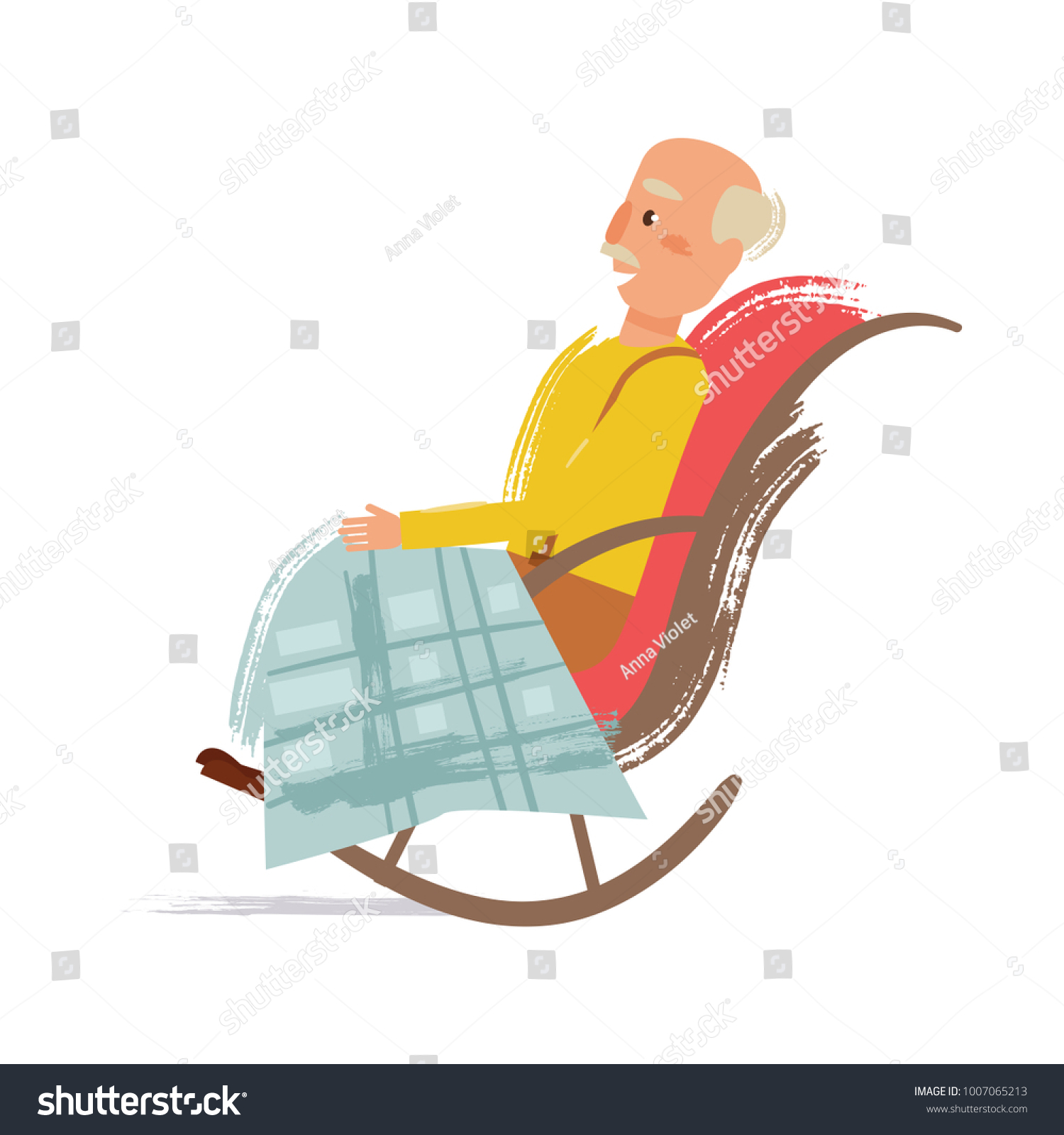 скинули кресло на бабушку