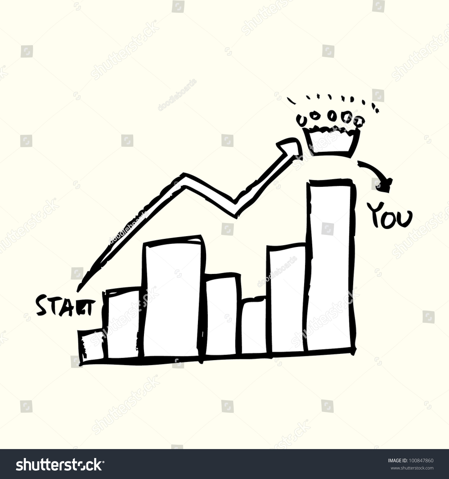 Diagram Chart Business Stock Vector (Royalty Free) 100847860 | Shutterstock