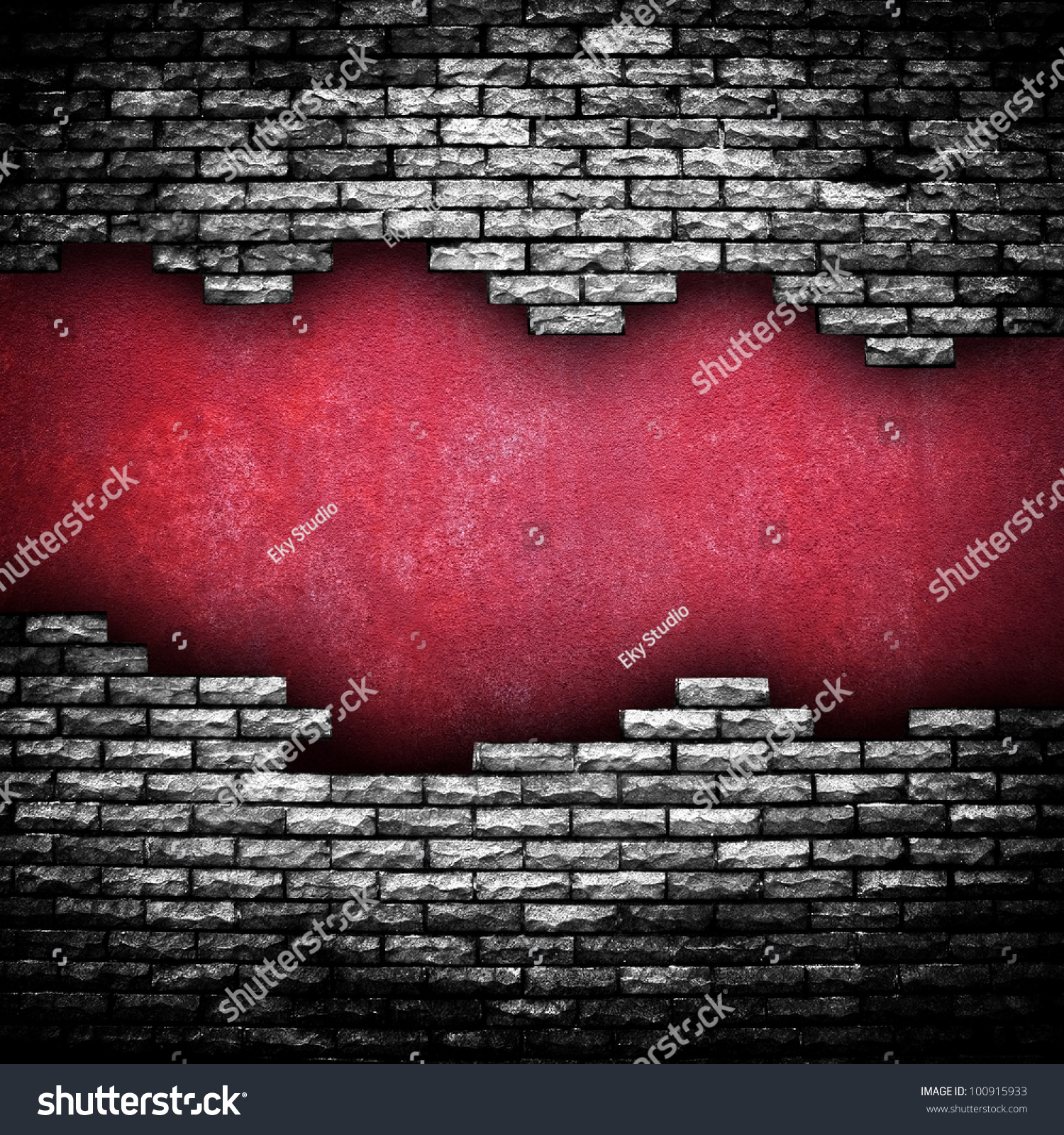 Broken Wall Stock Photo 100915933 | Shutterstock