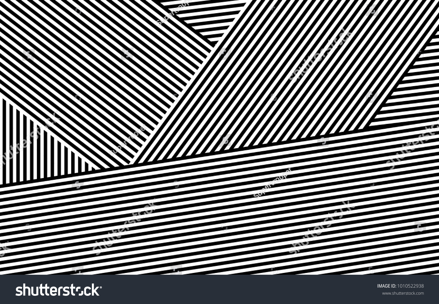 Zebra Lines Design Black White Stripes Stock Vector (Royalty Free