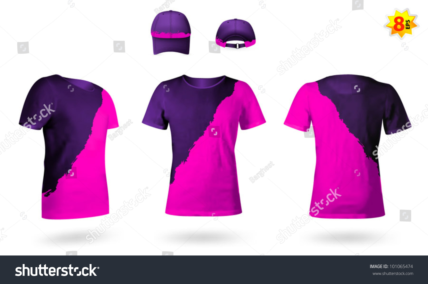 colored t shirt template