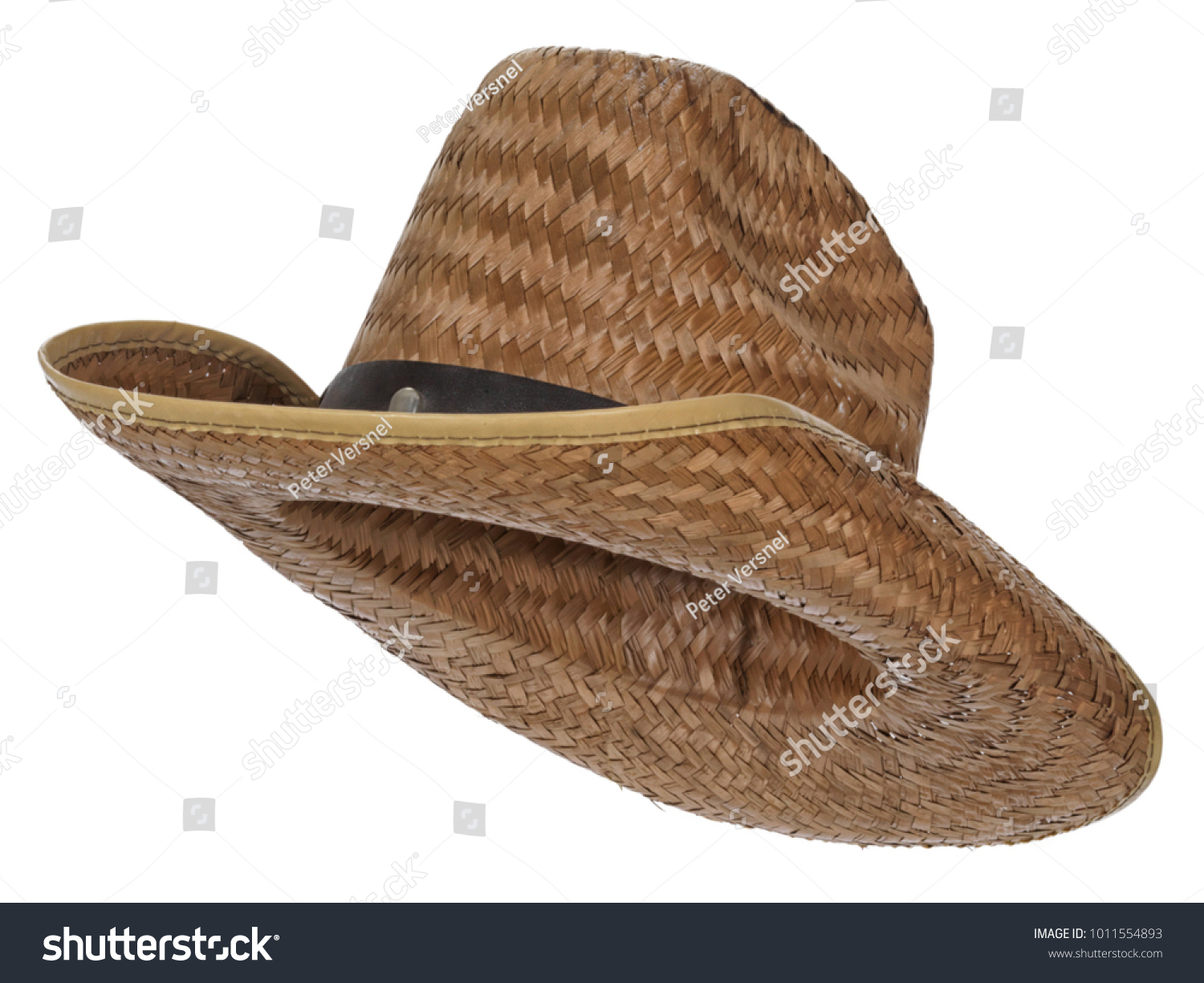 tilted cowboy hat