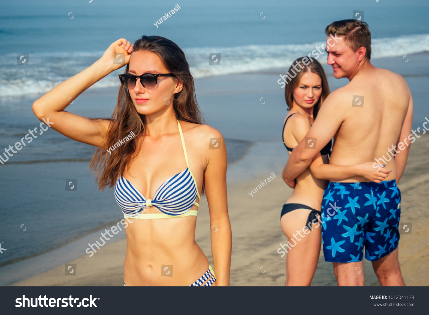 Wife On Beach Pics