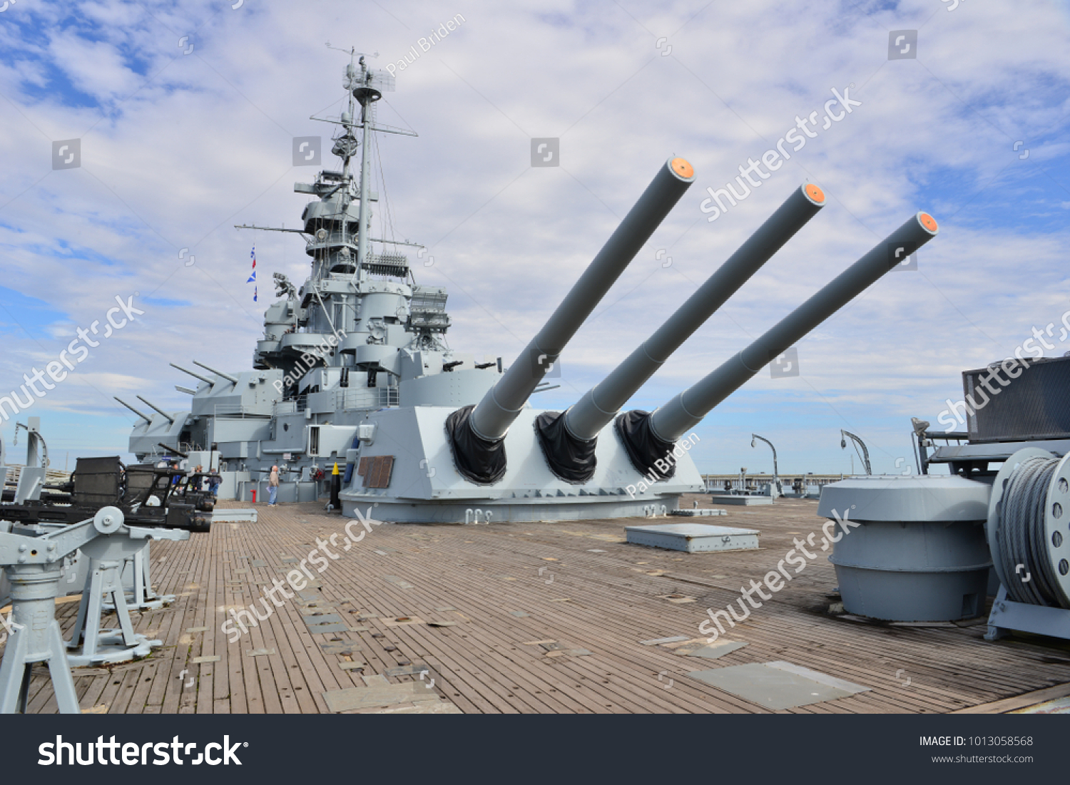 Dakota Class Battleship Stock Photo 1013058568 