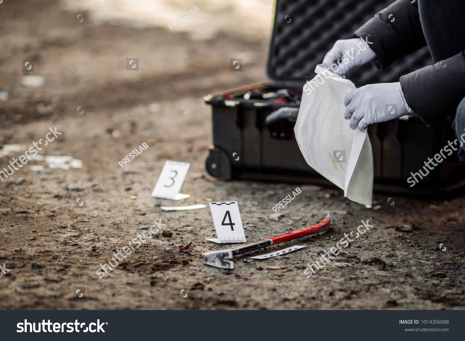 180 Crime Scene Investigation Burglar Images Stock Photos Vectors   Stock Photo Crime Scene Investigation Collecting Evidence 1014356098 