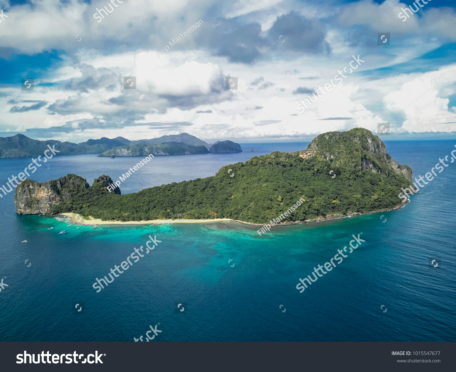 Helicopter Island El Nido Palawan Philippines Stock Photo 1015547677 ...