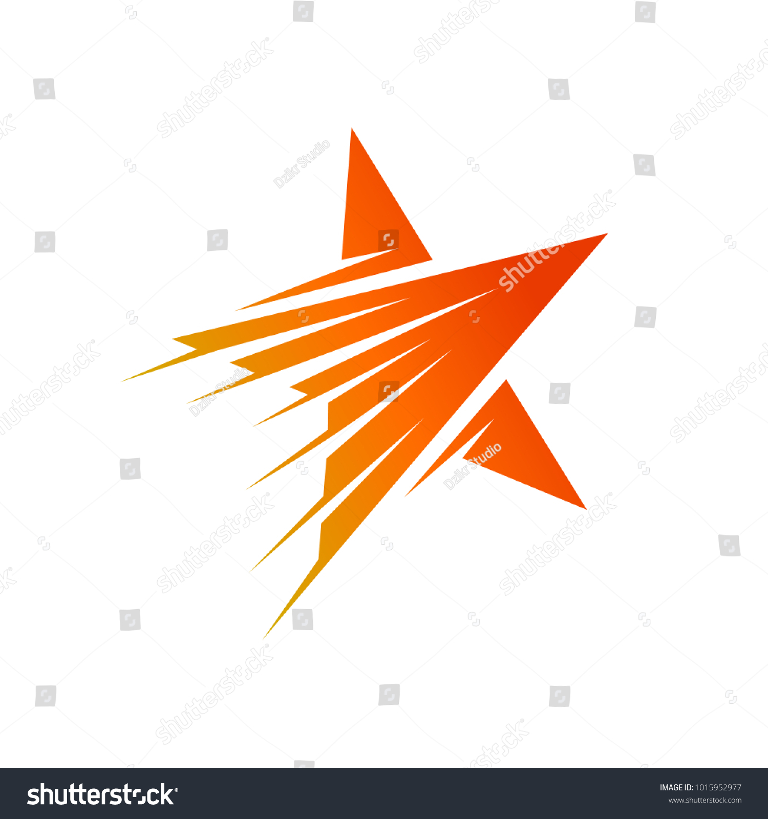 Star Fast Logo Vector Stock Vector (Royalty Free) 1015952977 | Shutterstock