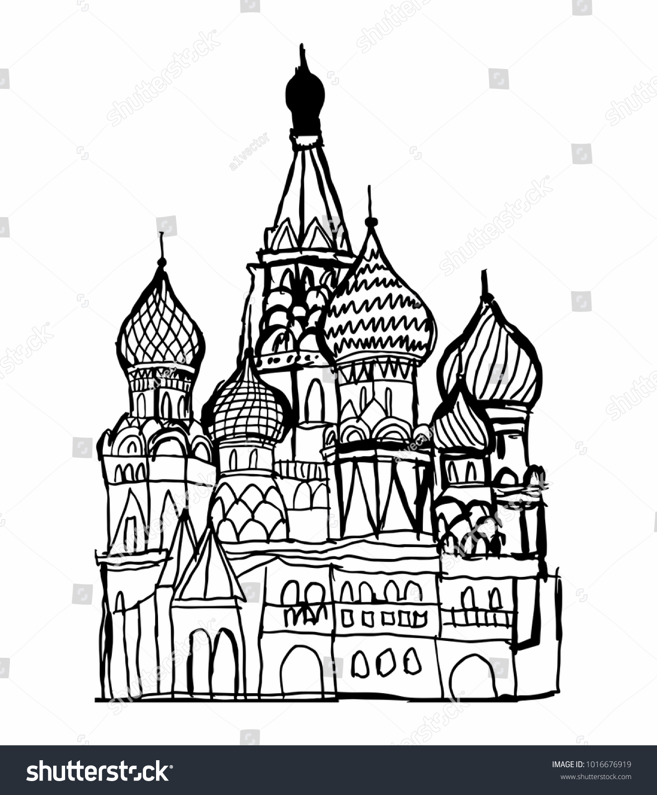 Кремль Москва Графика
